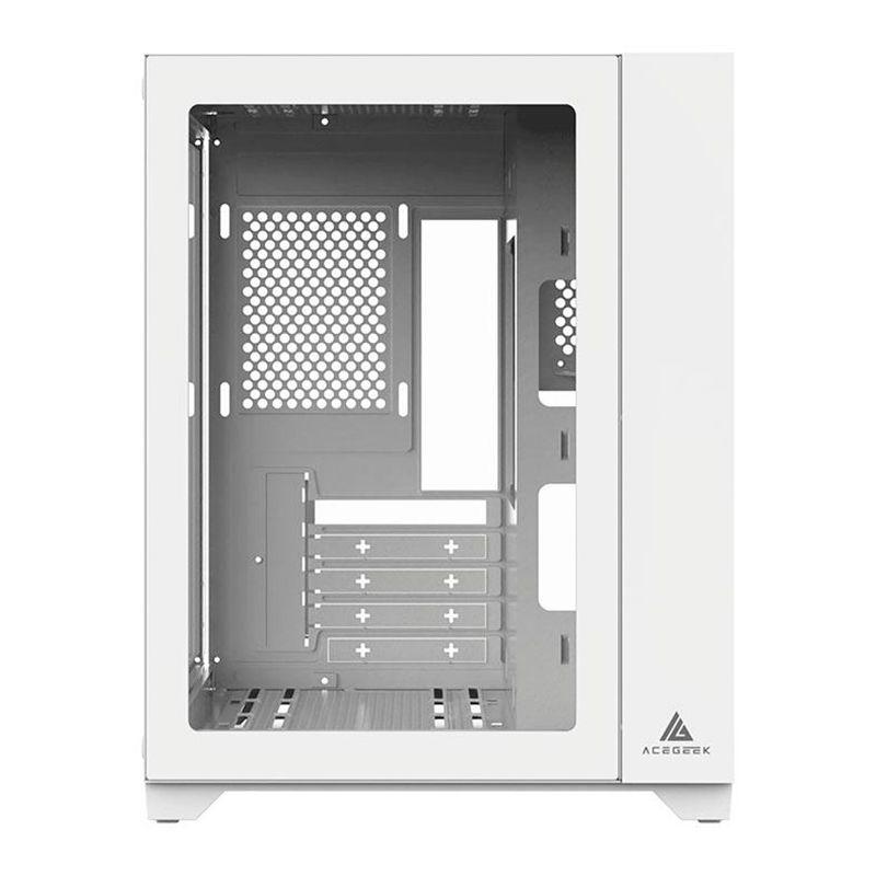 Gabinete Gamer Acegeek Aquarium M345, Mid-Tower, Lateral de Vidro